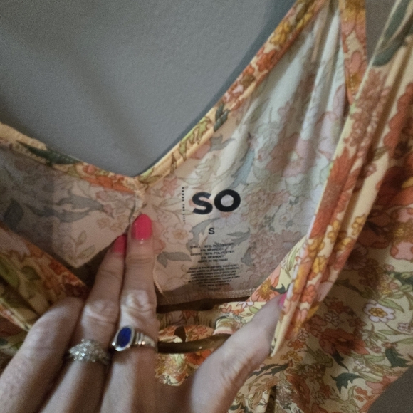 Small Floral Jumpsuit Flowy Wide Legged Y2k 90s Fall Vintage Inspired Hippie - Picture 2 of 5